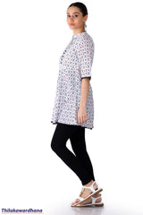 Embroidary Printed Kurtha Top