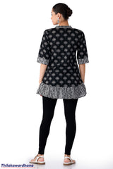 Embroidary Printed Kurtha Top