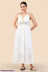 Vintage Bloom Maxi Dress