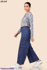 Akasi High-Waist Cargo Pant