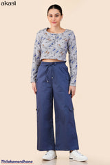 Akasi High-Waist Cargo Pant