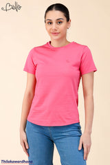 Bella Crew Neck Basic T Shirt
