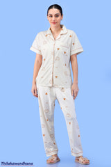 Printed 2pcs Pijama Kit
