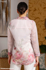 Engage Blush Bloom Floral Printed Tunic Top