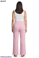 Akasi High Rise Straight Wide Leg Pant