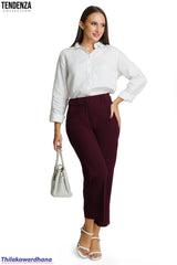 Tendenza Elegant Wide Leg Tailored Pant