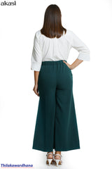 Akasi High Waist Plazzo Pant