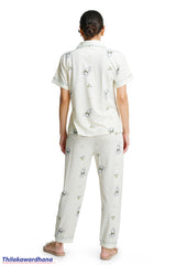Printed 2pcs Night Dress Set
