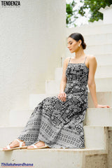 Tendenza Spaghetti Strap Maxi Dress