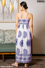 Tendenza Clasi Vintage Sleeveless Maxi Dress