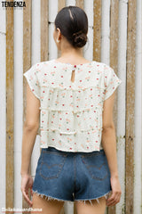 Tendenza State Mara Tiered Babydoll Top