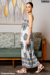 Tendenza Clasi Vintage Sleeveless Maxi Dress