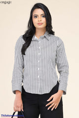 Engage Long Sleeve Striped Shirt