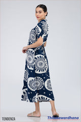 Tendenza A Line Maxi Dress