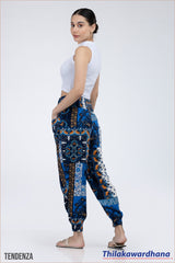 Tendenza Smocked Waist Casual Pant