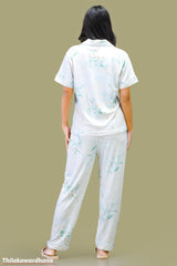 Printed 2pcs Night Dress Set