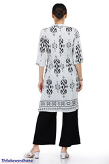 Engage Printed Kurtha Top