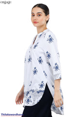 Engage Printed Long Top