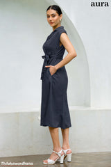 Aura Mint Breeze Wrap WW Dress