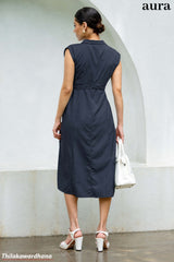Aura Mint Breeze Wrap WW Dress