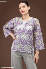 Engage Roselle Patchwork Blouse