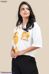 Engage Graphic Printed Top