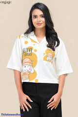 Engage Graphic Printed Top