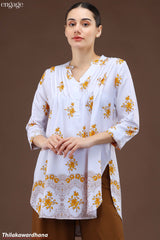 Engage Printed Long Top