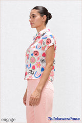 Engage Doodle Printed Shirt