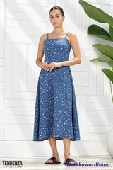 Tendenza Strapped Maxi Dress