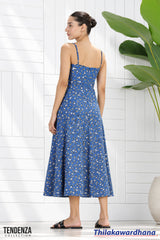 Tendenza Strapped Maxi Dress