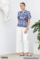 Tendenza Short Sleeve Printed Shirt