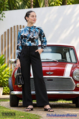 Tendenza High Waist Pleated Pant