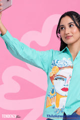 Tendenza Teen Bloom Portrait DFT Shirt