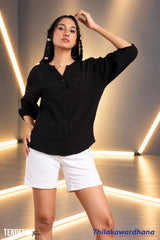 Tendenza Teen Luna Lace Cotton Top