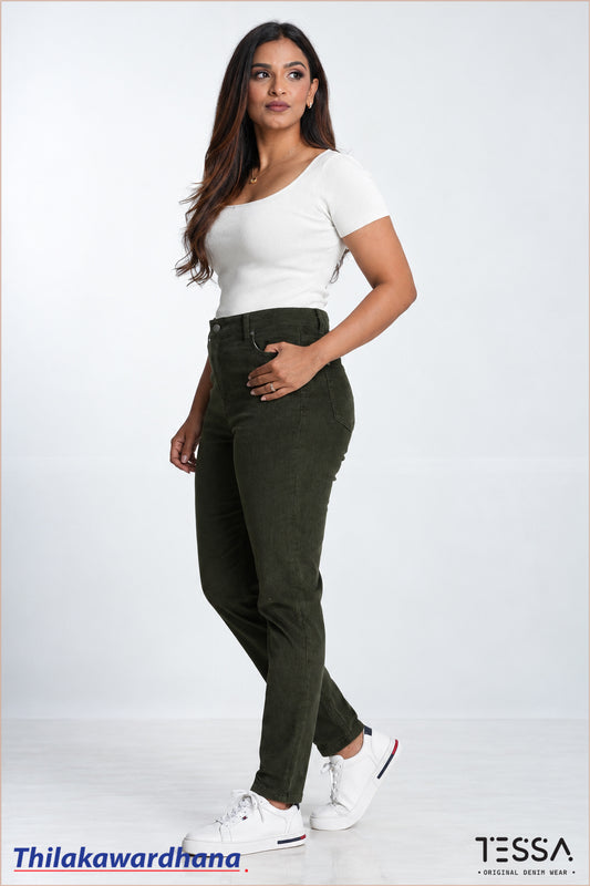 TESSA – NOVA Slim Fit Corduroy Pant