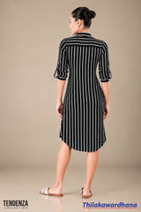 Tendenza Striped Shirt Dress