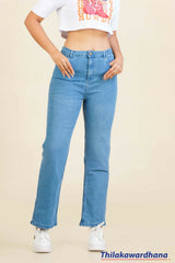 Light Washed Regular Fit Jean