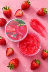 LuvEsence Wild Strawberry Body Scrub - 200g