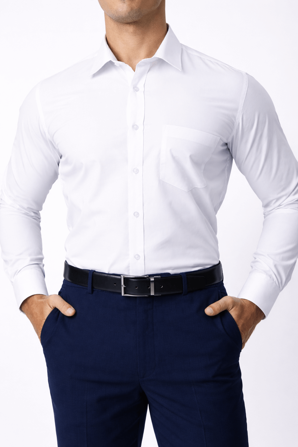 Vantage Business Slim Fit Long Sleeve Shirt