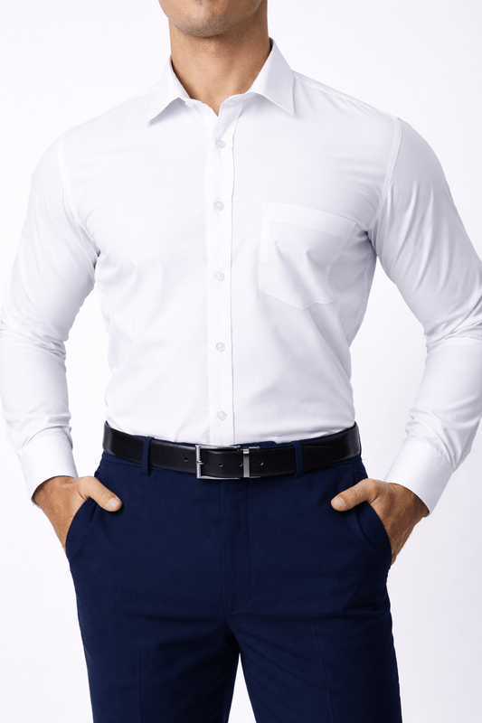 Vantage Business Regular Fit Long Sleeve Shirt