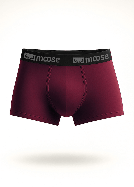 Moose Everyday Boxer Brief - Maroon
