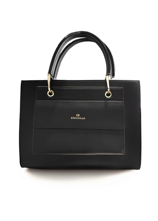 Chrisbella Leather Hand Bag