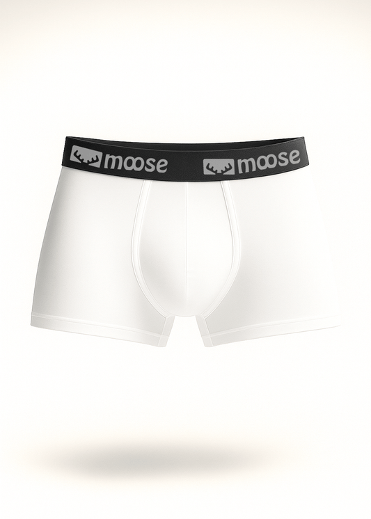 Moose Everyday Boxer Brief - White