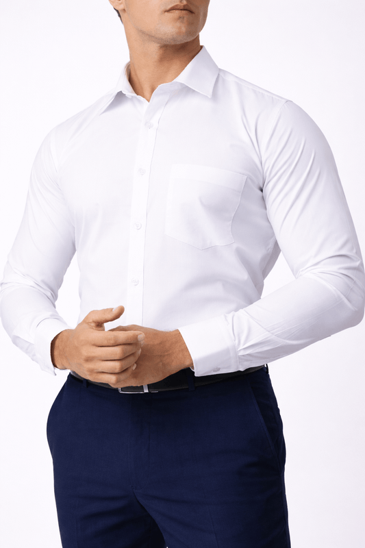 Vantage Business Regular Fit Long Sleeve Shirt
