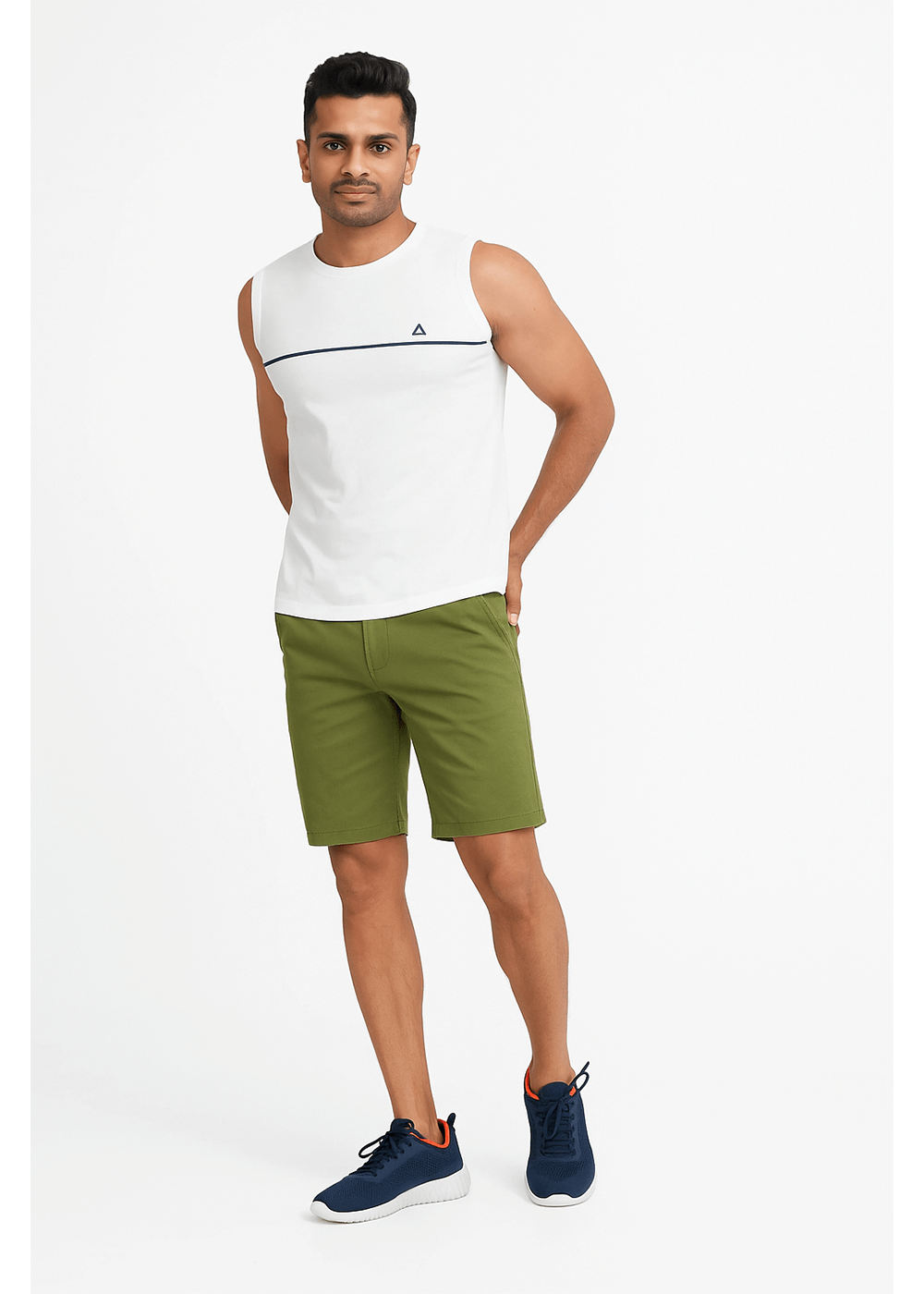 Moose Chino Short - Olive Green
