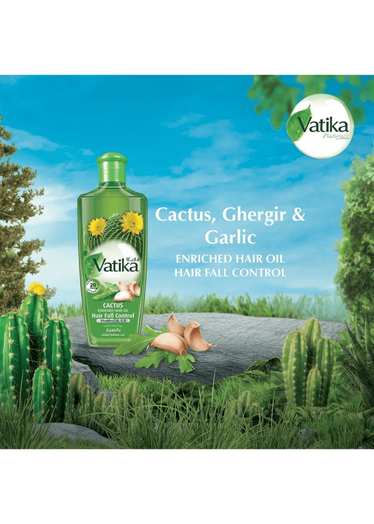 Vatika Naturals Cactus Enriched Hair Oil - 200ml