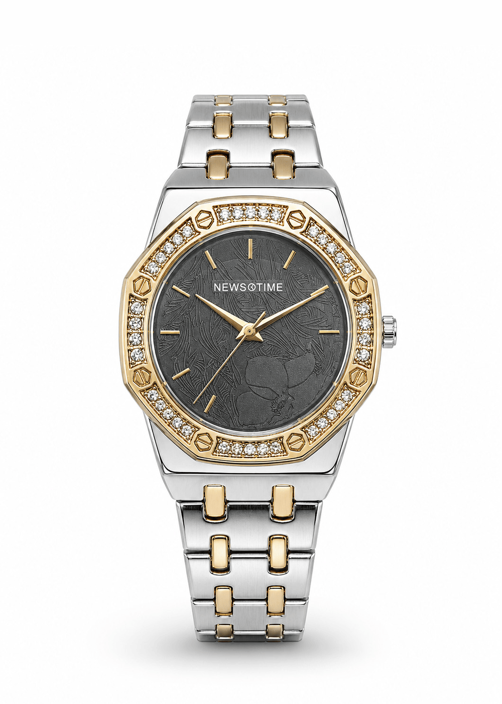 Newsotime Ladies Two-Tone Luxury Watch