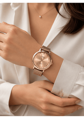 Centra Rose Gold Women's Watch