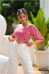 Tendenza Floral Crop Top